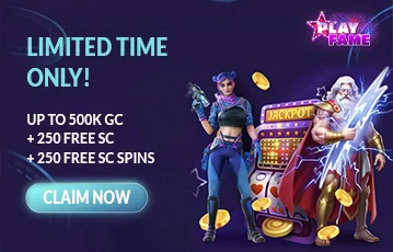 Playfame limited time Bonus Offer