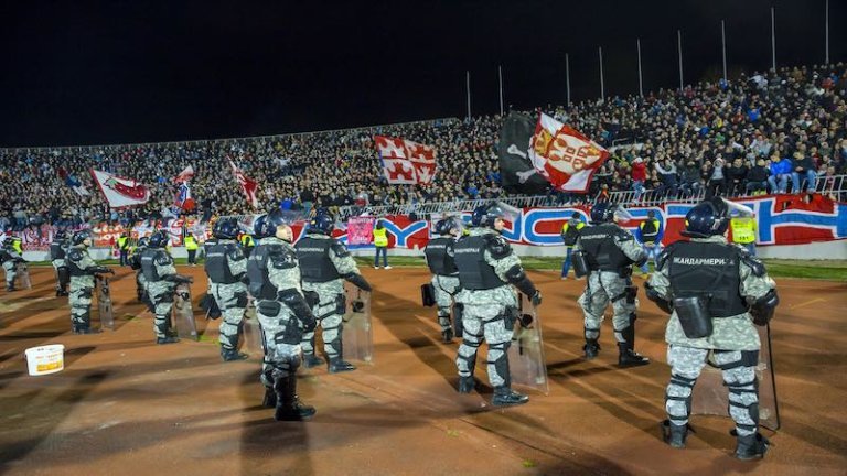 Partizan Belgrad Hooligans