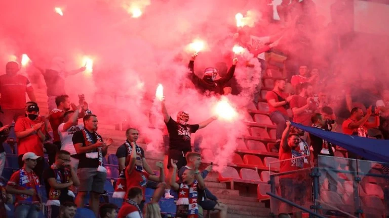 Wisla Krakau Hooligans