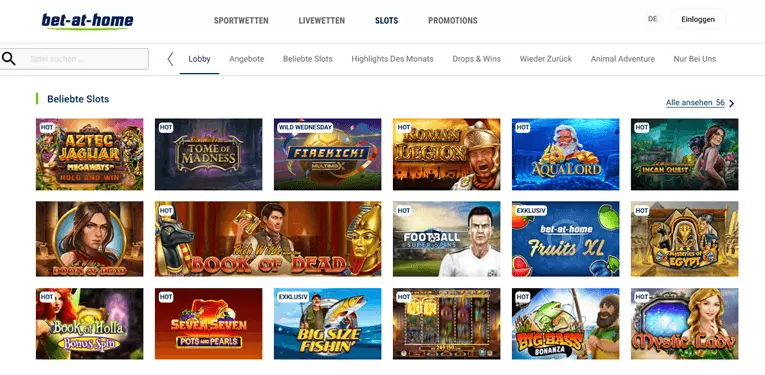 bet-at-home slots