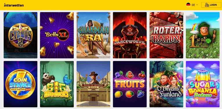 interwetten slots