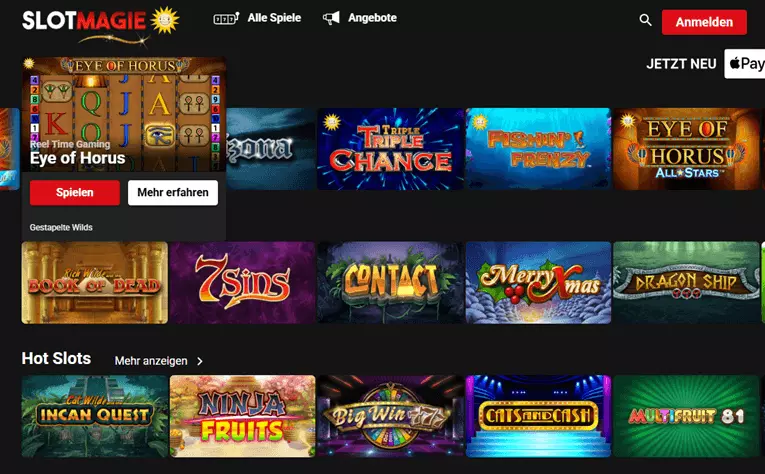 Slotmagie spiele