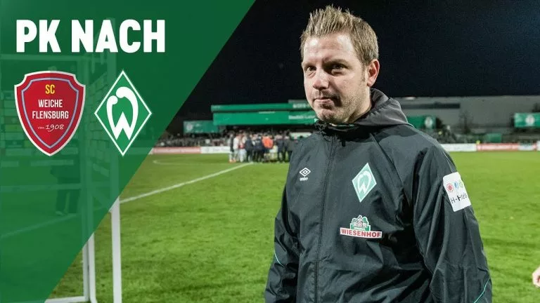 Video: Pressekonferenz mit Daniel Jurgeleit & Florian Kohfeldt | Weiche Flensburg - Werder Bremen 1:5