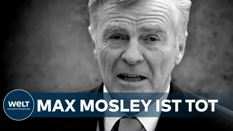 Video: MAX MOSLEY: Er prägte die Formel 1 - Ex-Fia-Boss Max Mosley ist tot I WELT News