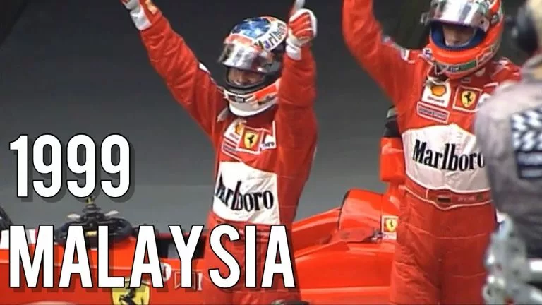 Video: SCHUMACHER RETURNED - 1999 Malaysian Grand Prix