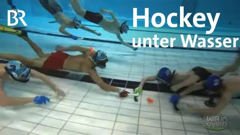 Video: Ungewöhnliche Sportart für Taucher: Unterwasser Hockey in Deutschland | Wir in Bayern | BR