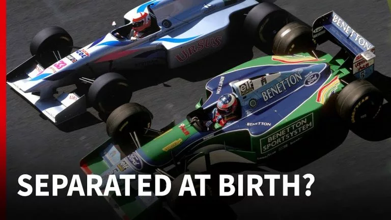 Video: What the worst F1 car of 1994 had in common with Schumacher's Benetton