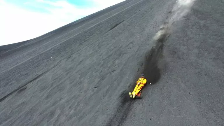 Video: Volcano Boarding - Leon, Nicaragua