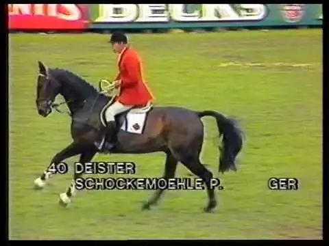 Video: Paul Schockemöhle - Deister - GP Aachen 1985, jump off.