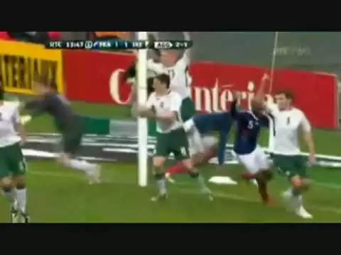 Video: Thierry Henry Handball Ireland V France 1-1 (agg 1-2) Hand Of Frog /God 18/11/09 Best/Good Quality
