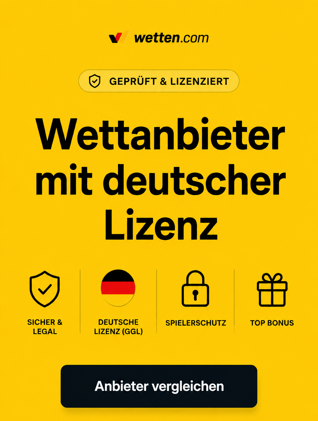 Wettanbieter mit deutscher Lizenz