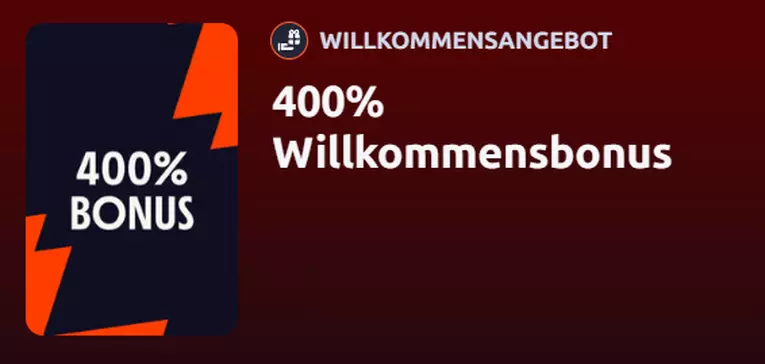 Betano 400 % Willkommensbonus